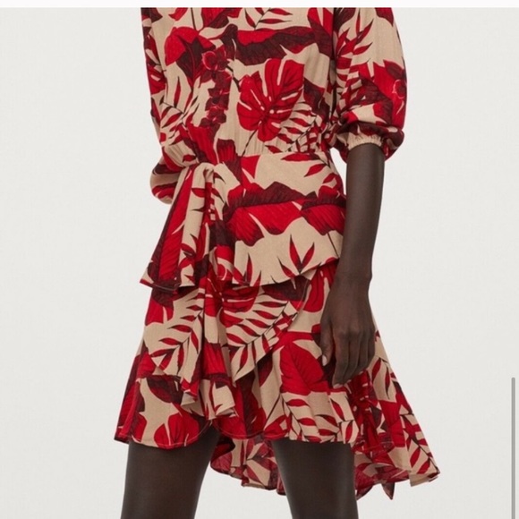 Johanna Ortiz for H&M Light Beige Leaf Pri… - Picture 4 of 10